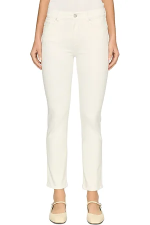 DL1961 Mara Straight Mid Rise Instasculpt Ankle Jeans in