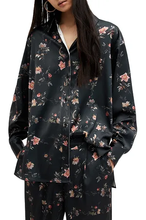 AllSaints Louisa Tanana Oversized Blouse
