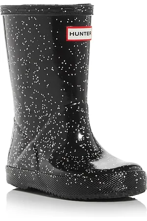 Hunter Unisex Original Kids First Classic Glitter Rain Boots