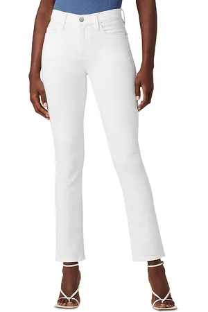 Hudson Nico Mid Rise Straight Ankle Jeans in