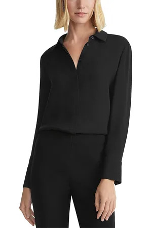 Lafayette 148 New York Scottie Silk Blouse