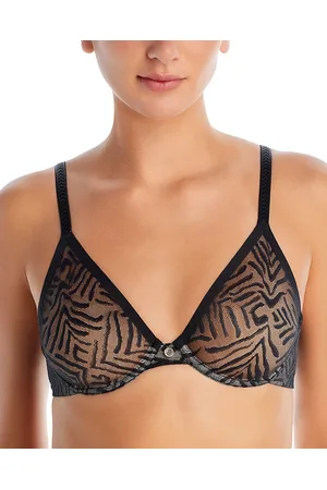 Chantelle Graphic Allure Plunge Underwire Molded Bra