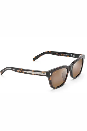 Maui Jim Likeke Polarized Square Sunglasses, 54mm