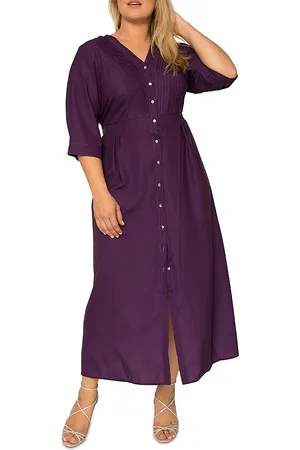 Standards & Practices Maxi Shirt Dress