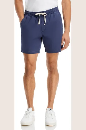 Marine Saturday Cotton Blend Regular Fit 6 Drawstring Shorts