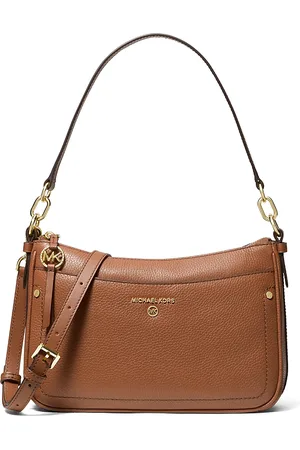 Michael Kors Jet Set Charm Medium Top Zip Pouchette Crossbody
