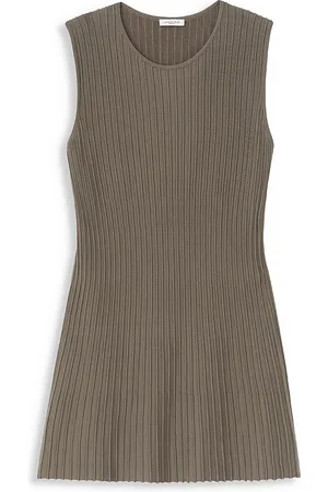 Lafayette 148 New York Ottoman Stitch Sleeveless Sweater