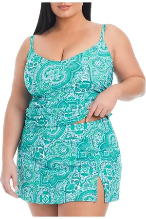 Bleu Rod Beattie High Waisted Swim Skirt