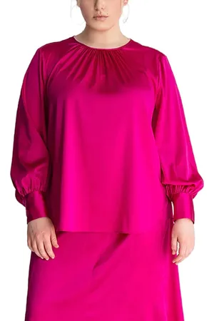 Gabriella Rossetti Vittoria Silk V-Neck Blouse