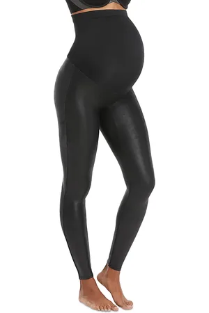 Spanx Mama Maternity Faux Leather Leggings