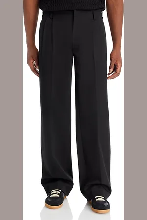 Simkhai Leroy Relaxed Straight Fit Pleated Pants