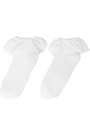 Maje Lace Frill Socks