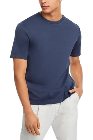 HERNO Double Layered Short Sleeve Knit Tee