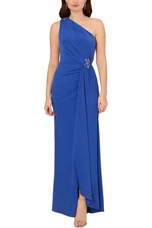 Adrianna Papell One Shoulder Evening Gown