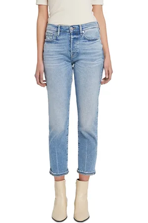 7 for all Mankind Josefina High Rise Crop Slim Jeans in