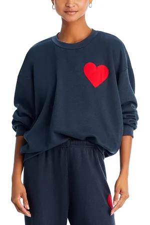 AVIATOR NATION Heart Stitch Crewneck Sweatshirt