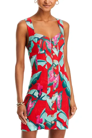 Farm Rio Linen Mini Dress