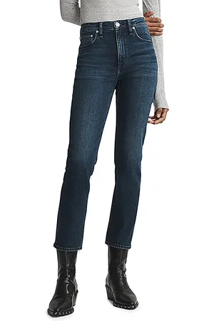 RAG&BONE Wren High Rise Ankle Slim Jeans in