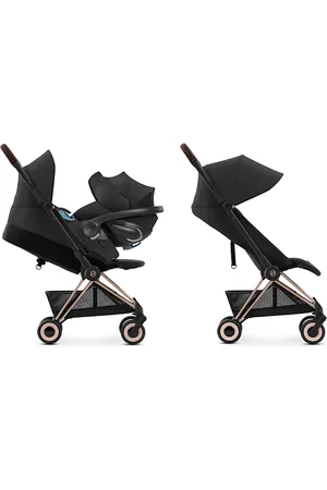 Cybex Coya Compact Lightweight Travel System Stroller + Cloud G Infant Car Seat with SensorSafe