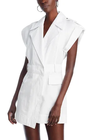 A.L.C. A. l.c. Ryan Cotton Linen Collared Dress