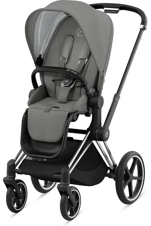 Cybex Priam 4 Stroller Chrome Frame and Black Handle