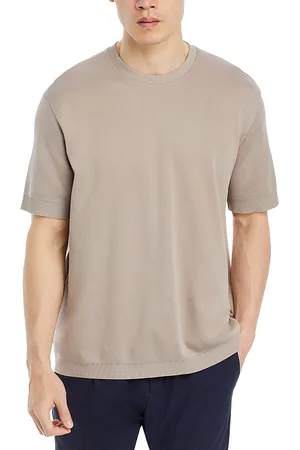 HERNO Double Layered Short Sleeve Knit Tee