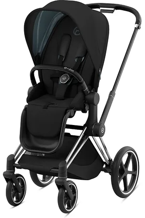 Cybex Priam 4 Stroller Chrome Frame and Black Handle