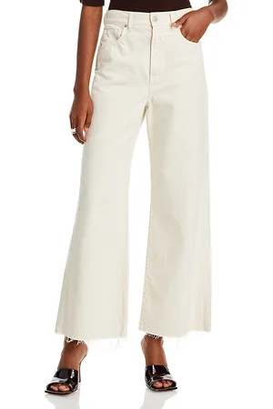 VERONICA BEARD Taylor Cropped Wide Leg Jeans in