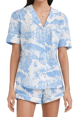 Desmond & Dempsey Loxodonta Short Pajama Set