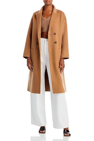ANINE BING Dylan Wool & Cashmere Trench Coat