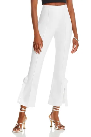 Cinq A Sept Lou Cropped Side Tie Pants