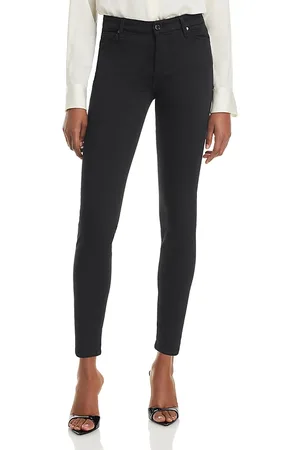 7 for all Mankind Slim Illusion High Rise Ankle Skinny Jeans in