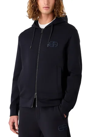 Emporio Armani Essential Ea Recreate Jersey Zip Hoodie
