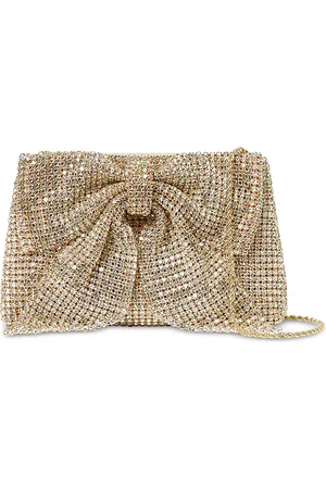 Loeffler Randall Jolene Diamante Small Bow Clutch