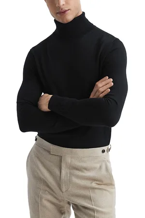 Reiss Caine Wool Roll Neck Sweater