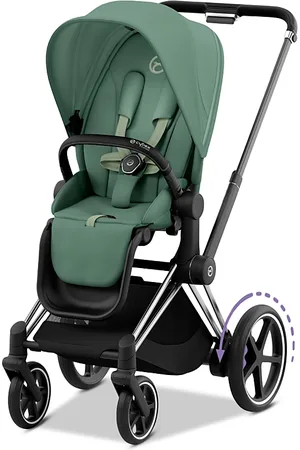 Cybex E-priam 2 Smart Stroller in Chrome/Black