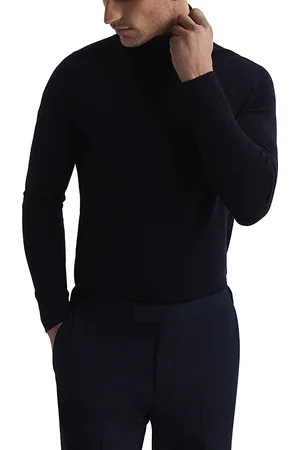 Reiss Caine Merino Wool Turtleneck Sweater