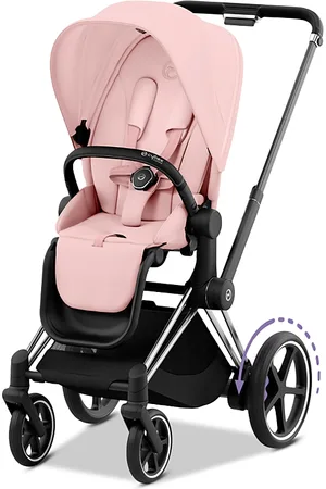Cybex E-priam 2 Smart Stroller in Chrome/Black