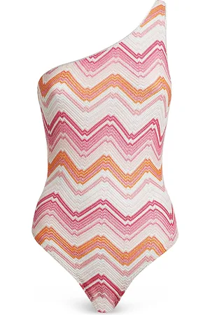 Missoni One Shoulder One Piece Swimsuit
