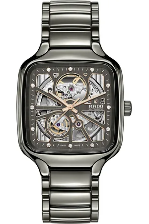 Rado True Square Open Heart Diamond Watch, 38mm