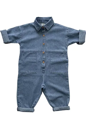 The Simple Folk Unisex Denim Boiler Suit