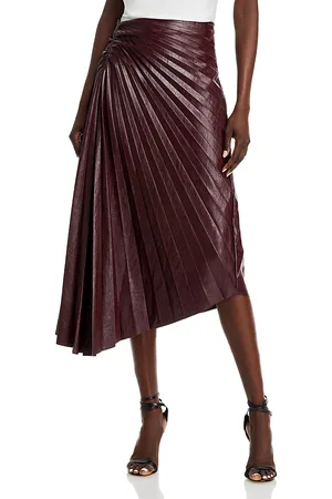 A.L.C. A. l.c. Tracy Asymmetrical Pleated Skirt