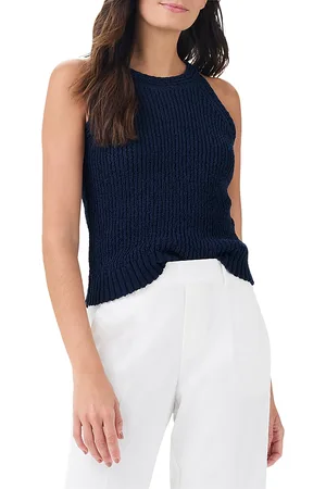 NIC+ZOE Crochet High Neck Top