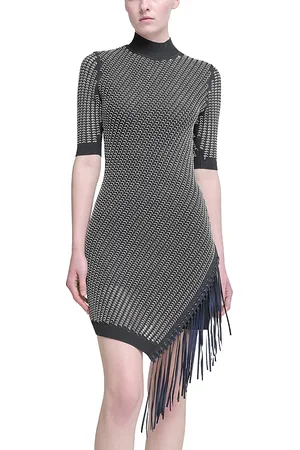 Simkhai Orla Fringed Mini Dress