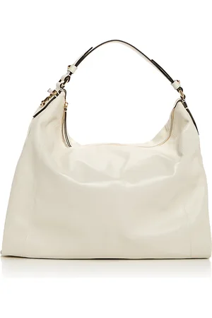 Jimmy Choo Ana Hobo Leather Shoulder Bag