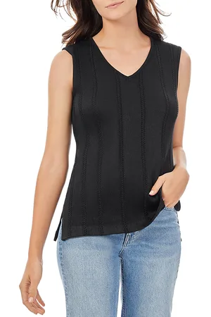 Misook Ribbed Tank Top