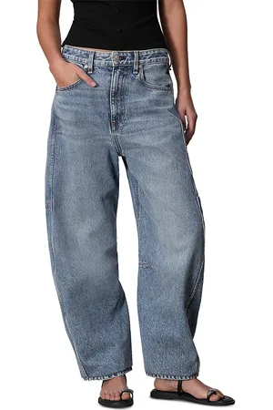 RAG&BONE Charlie High Rise Barrel Leg Jeans in