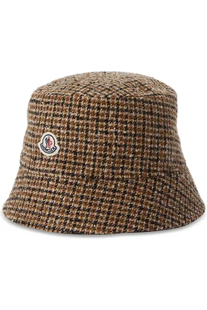 Moncler Boucle Check Bucket Hat