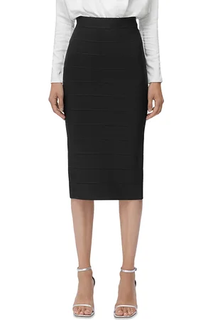 Hervé Léger Icon Bandage Pencil Skirt