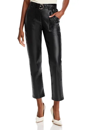ELIE TAHARI The Clea Faux Leather Pants